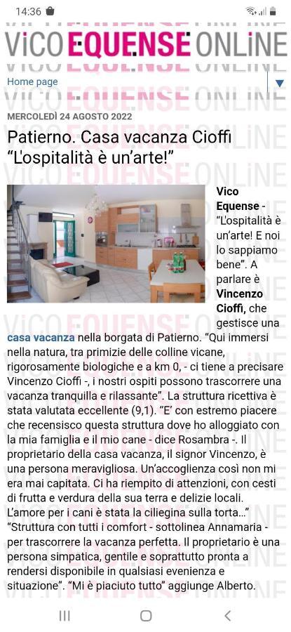 B&B Casa Vacanza Cioffi Vico Equense Exterior photo